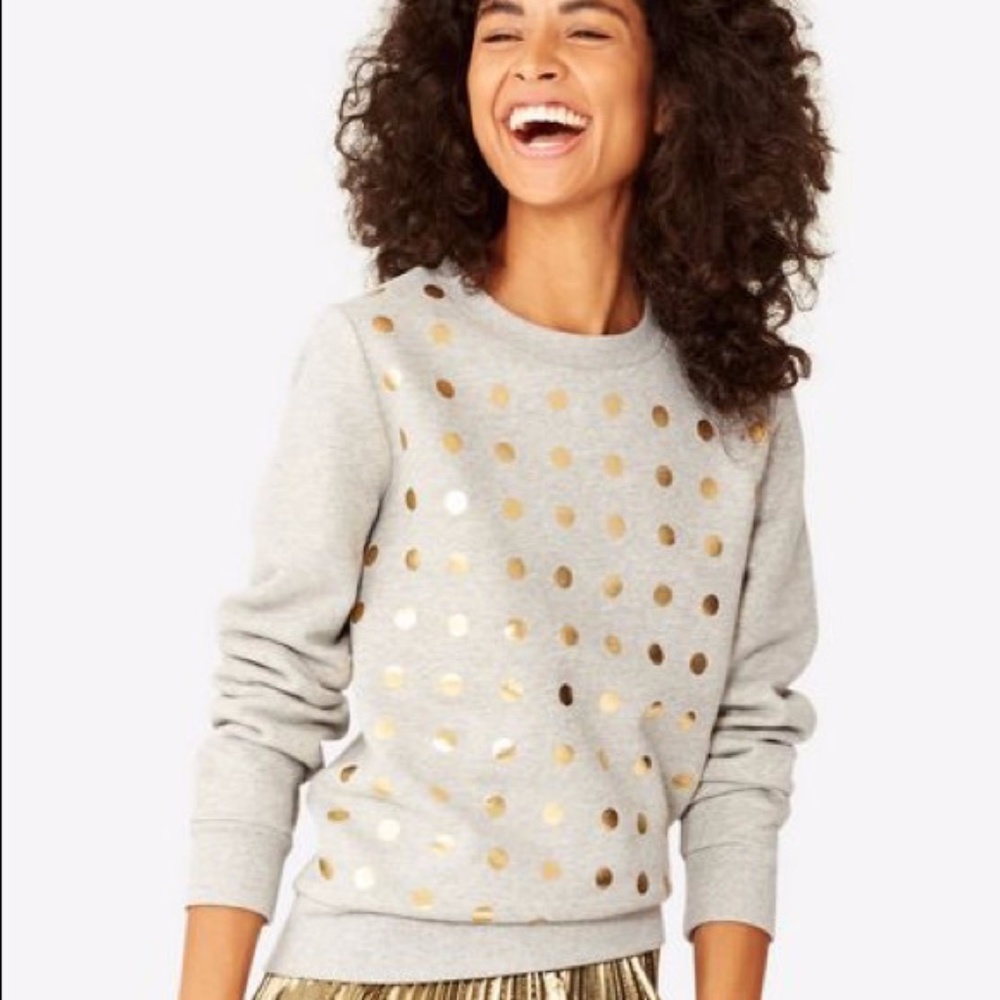 Kate Spade Saturday Polka Dot Sweatshirt